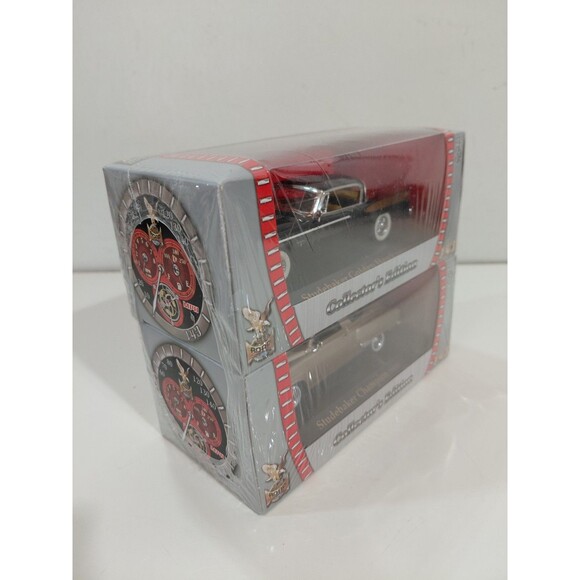 NIP Road Signature 1:43 DieCast Studebaker 2 Pack Golden Hawk & Champion - Picture 7 of 8